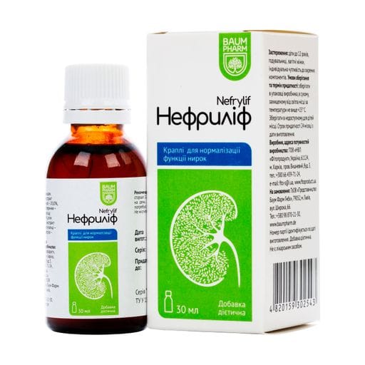 Нефрилиф Baum Pharm Nefrylif в каплях, 30 мл