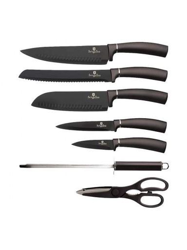 Набір ножів 8 предметів Berlinger Haus Metallic Line Carbon Pro Edition (BH-2685) (1042428)