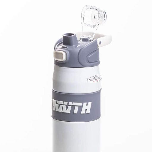 Термос спортивный TO YOUTH 680 мл с мундштуком, белый Yiwu HP-14-54W (1044326)