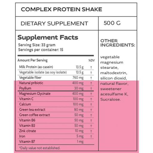 Протеин LOK Nutrition My Shake 500 g /15 servings/ Banana (1045053)