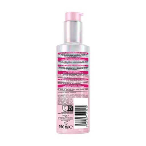 Несмываемая сыворотка L'Oreal Paris Elseve Glycolic Gloss для придания блеска и смягчения волос, 150 мл