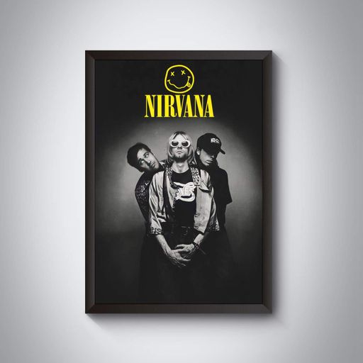 Набір постерів групи Нірвана / Плакати Nirvana / Курт Кобейн (1051629)