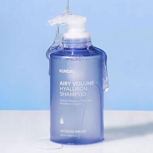 Увлажняющий шампунь для волос Kundal Airy Volume Hyaluron Shampoo, Blossom Breeze, 500 мл
