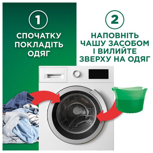 Гель для прання Ariel для кольорової білизни, 25 циклів прання, 1.125 л