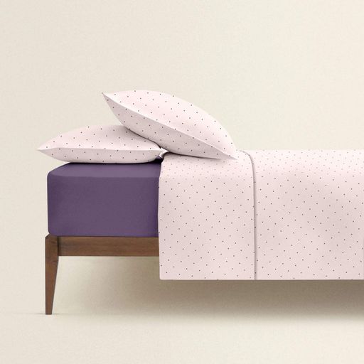Сімейний комплект постільної білизни Mini Dots CS23 COSAS рожевий 2х160х220 см (1059009)