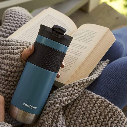 Термокухоль Contigo Byron New Snapseal Blue Corn Transparent Satin 591 мл 2169260 (1063997)