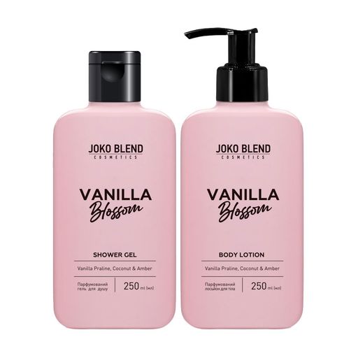 Уцінка! Набір для догляду за тілом Joko Blend Vanilla Blossom (гель для душу, 250 мл + лосьйон для тіла, 250 мл)