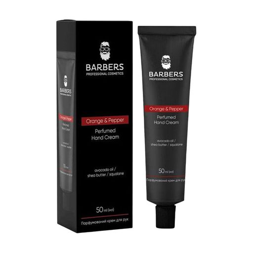 Парфумований крем для рук Barbers Orange & Pepper Perfumed Hand Cream, 50 мл