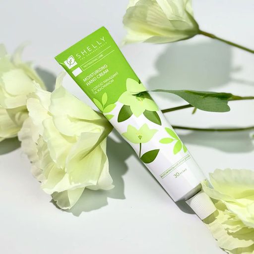 Увлажняющий крем для рук Shelly Professional Care Spring Touch Moisturizing Hand Cream с маслом макадамии и жасмином, 30 мл