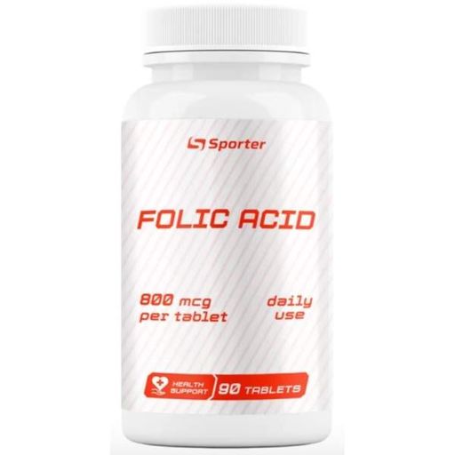 Витамин B для спорта Sporter Folic Acid 800 mcg 90 Tabs (1069465)