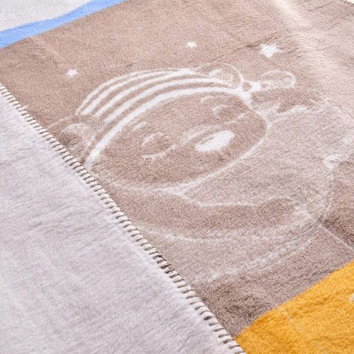 Плед детский хлопковый IDEIA Papaella Baby 90x120 Медвежонок Соня (1069579)