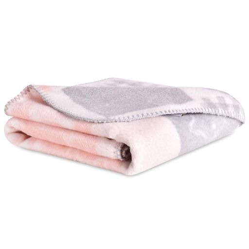Плед детский хлопковый IDEIA Papaella Baby 90x120 Котенок розовый (1069582)