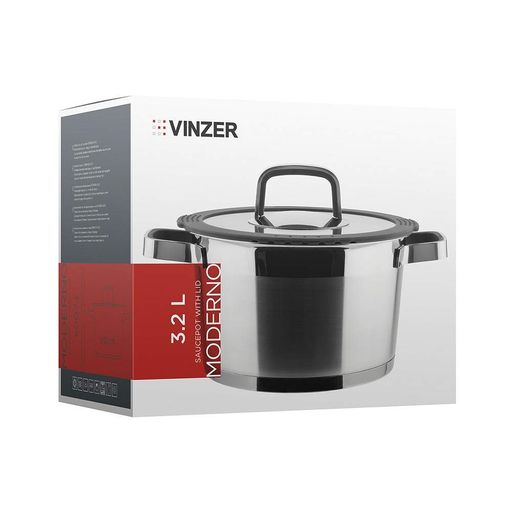 Каструля з кришкою Vinzer Moderno 3,2 л 50073 (1071302)