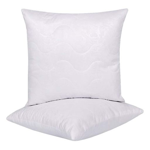 Подушка Iris Home Fiber 3D 60х60 біла svt-2000022293853 (1071663)