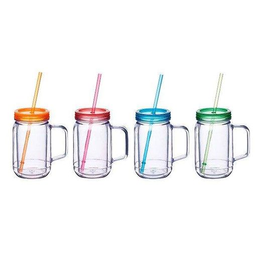 Чашка з кришкою і трубочкою Kitchen Craft 648389-р (1072886)