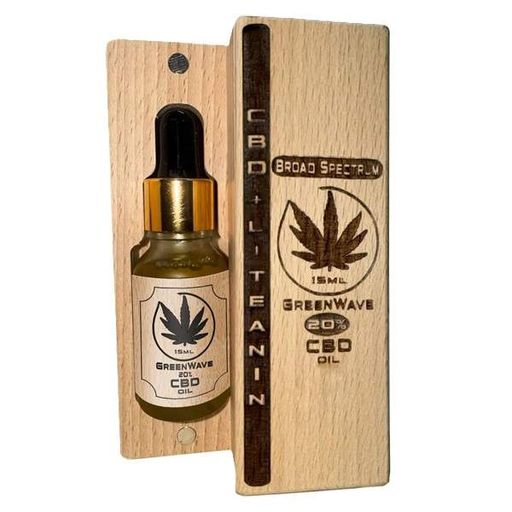 Комплекс для профилактики нервной системы Greenwave CBD + L-Teanin 20% 15 ml (1078461)