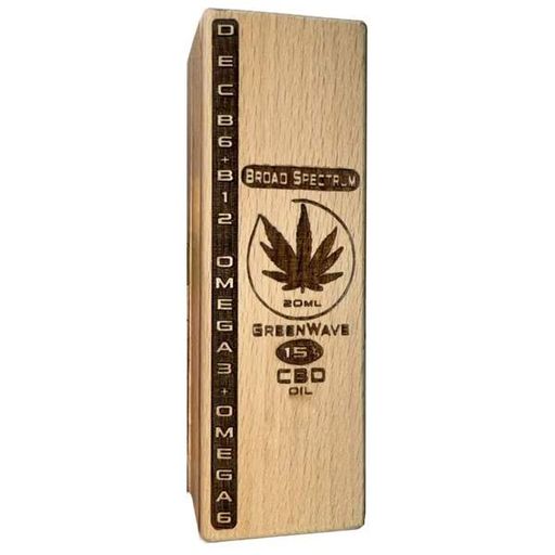 Комплекс для профилактики нервной системы Greenwave CBD D E B6 B12 C Omega3 Omega6 15% 20 ml (1078512)