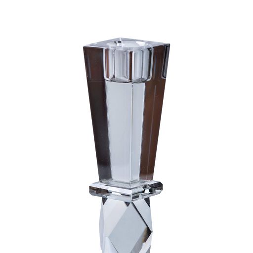 Подсвечник стеклянный TS Kitchen Night Crystal 27.5 см HP36556L (1079183)