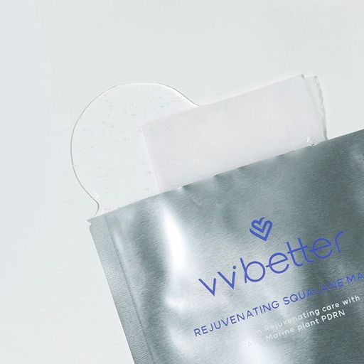 Омолоджувальна тканинна маска для обличчя VVbetter Rejuvenating Squalane Mask зі скваланом, 28 мл