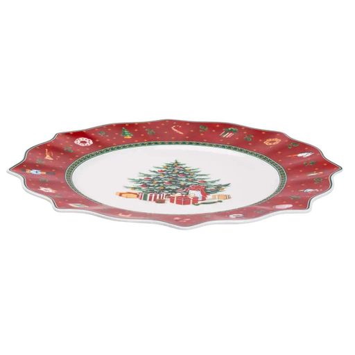 Блюдо сервировочное фарфоровое Christmas 33,5 см Yiwu HP-SD-7 (1079672)