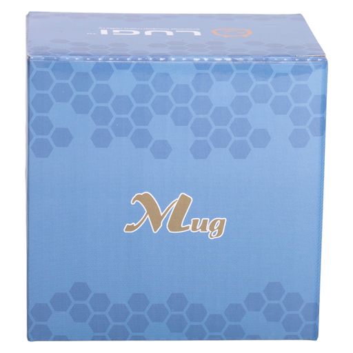 Чашка керамічна 400 мл зі сріблястою ручкою, чорний Liling Rongxiang Ceramic RX-N231315B (1079709)