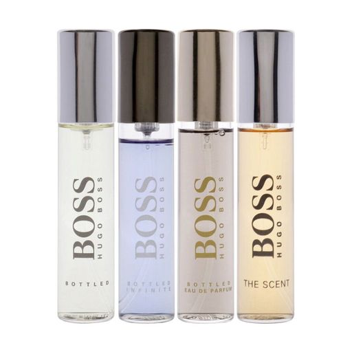Парфюмированный набор мужской Hugo Boss (Bottled, 10 мл + Bottled Infinite, 10 мл+ Bottled, 10 мл + Bottled Parfum, 10 мл)