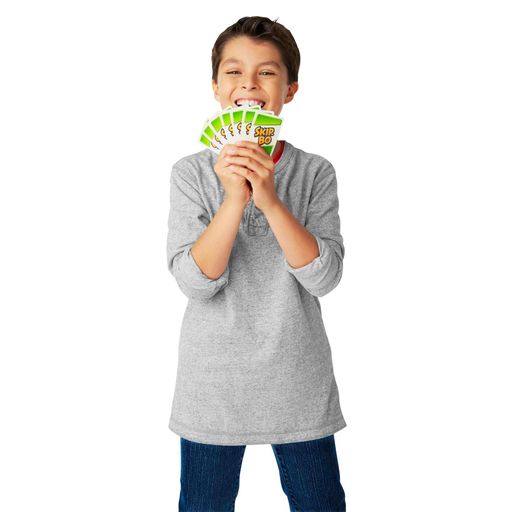 Карточная игра Mattel Games UNO Skip-bo, от 7 лет, 162 шт (42050)