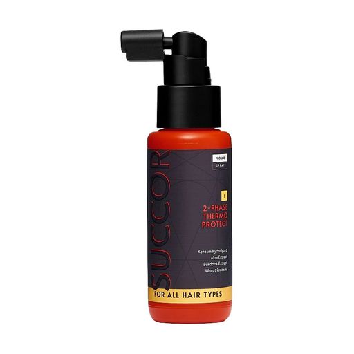 Двухфазный термозащитный спрей Succor 2-Phase Thermo Protect Spray для всех типов волос