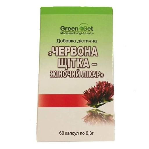 Комплекс при менопаузі GreenSet Червона Щітка – Жіночій Лікар 60 капсул (1095553)