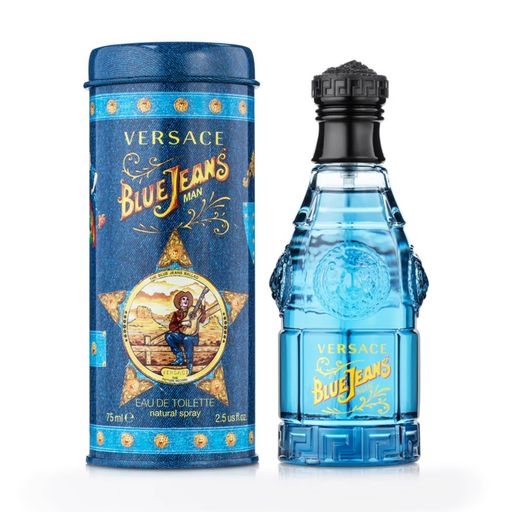 Туалетна вода Versace Blue Jeans чоловіча, 75 мл - купити на