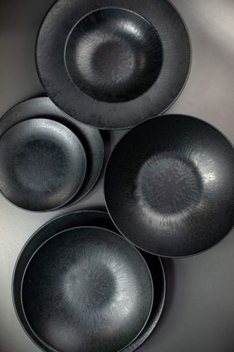 Салатник Mesa Black Sand Jaspe Negro 16 см 770 мл (FF0040570000) (1107591)