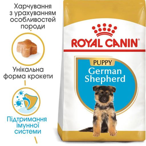 Сухой корм для щенков породы немецкая овчарка Royal Canin German Shepherd Puppy