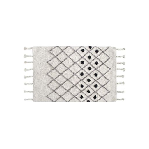 Килимок Irya 10328 Туреччина 60*90 см  Бавовна Сірий (1124053)