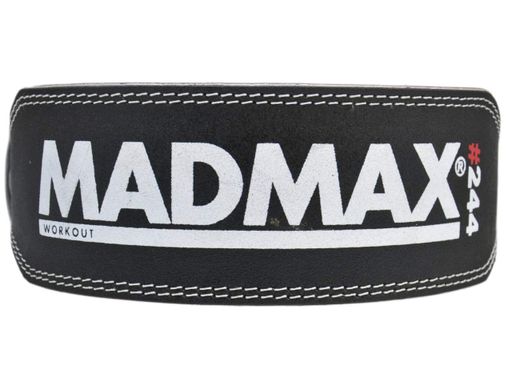 Пояс для важкої атлетики MadMax MFB-244 Sandwich шкіряний Black L (1127012)