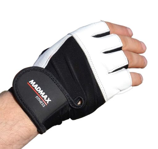 Рукавички для фітнесу MadMax MFG-444 Fitness White XXL (1127053)