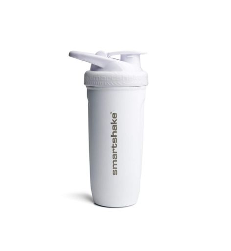 Шейкер спортивный металлический Reforce Stainless Steel 30oz 900 мл SmartShake Белый (2000002722465) (1127652)