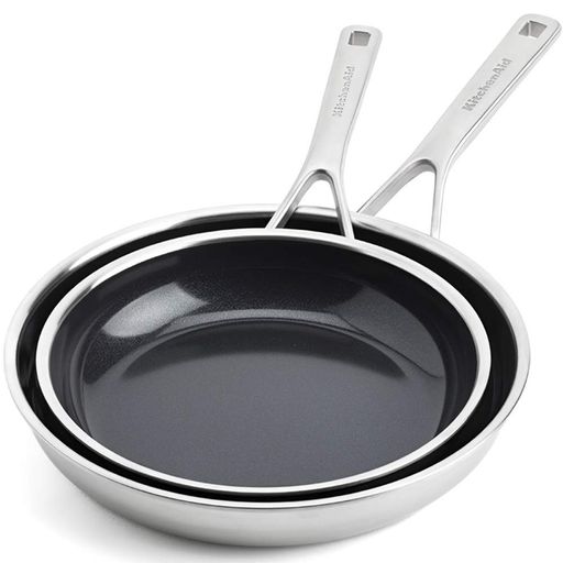 Набір сковорідок KitchenAid Multiply Stainless Steel 24/28 см CC006066-001 (1127846)