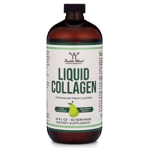 Колаген Double Wood Collagen Liquid with Vitamin C 480 ml /32 servings/ Pear (1140325)