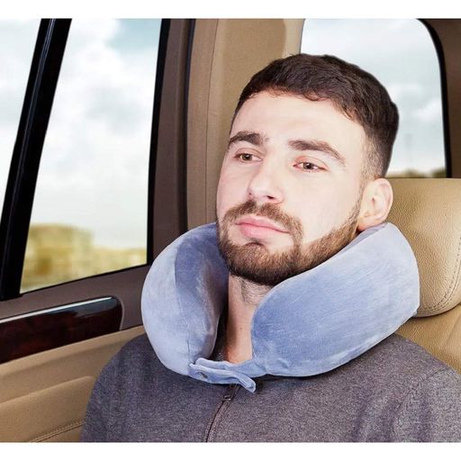 Подушка дорожная на шею Good Travel, фиолетовый (Correct Shape) (1149009)