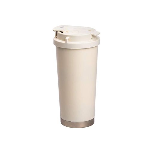 Термочашка 500 мл Coffee Yiwu с ремешком бежевый (1151663)