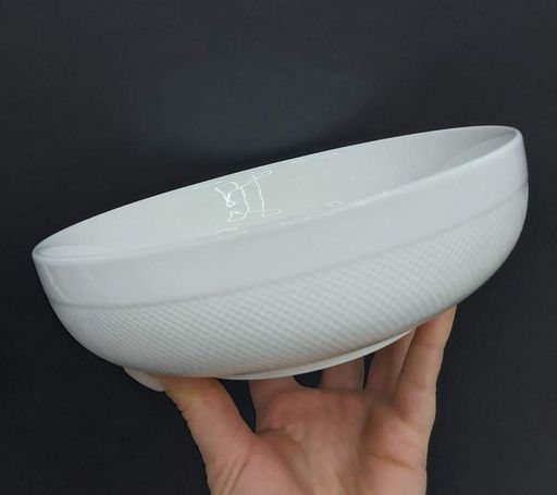 Салатник Interos Tudor TU1055 Сітка фарфорова 21 см (1152004)