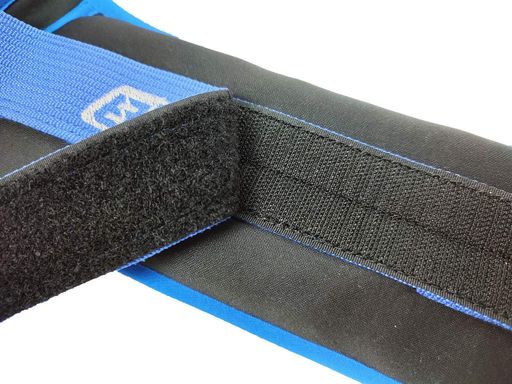 Утяжелители для ног и рук EasyFit MYAKI 2х1 кг неопреновые Синий (1152753)