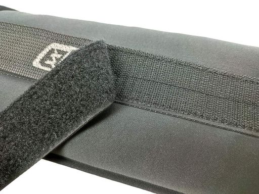 Утяжелители для ног и рук EasyFit MYAKI 2х2 кг неопреновые Черный (1153353)