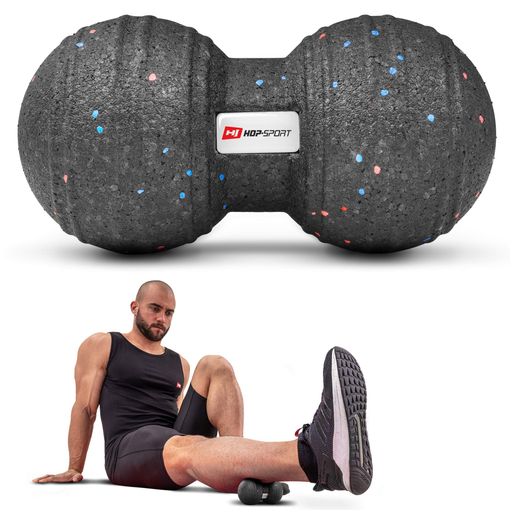 Массажный мяч двойной EPP 80 мм Hop-Sport HS-P080DMB (1153653)