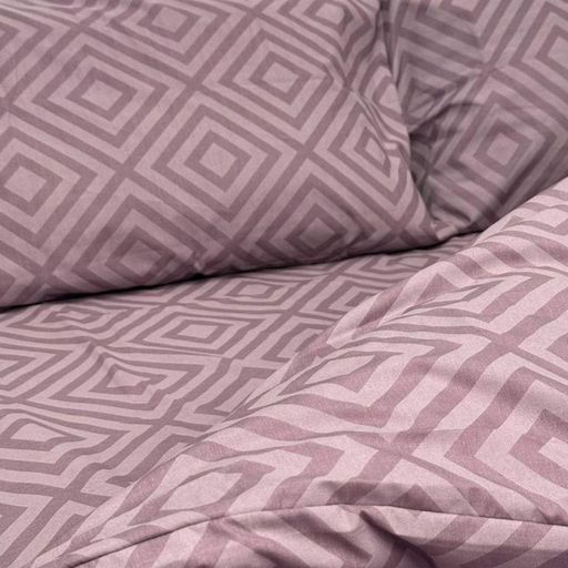 Простынь на резинке SoundSleep Rhomb Brown бязь 160х200х20 см коричневая (2800004674669) (1155341)