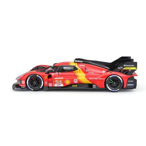 Автомодель Bburago Ferrari 499P LMH, 1:24, червона, від 14 років, 8*20*5 см (18-26309)