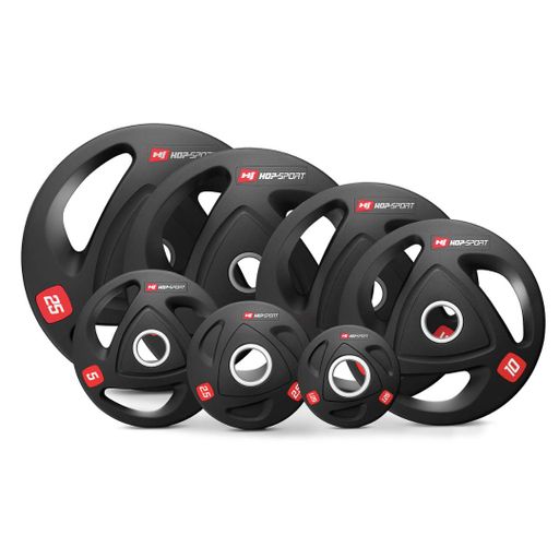 Набір олімпійський Hop-Sport PRO 150кг з грифом 220см (1160351)