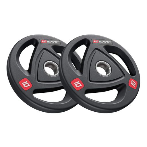Набор дисков олимпийских Hop-Sport 2 х 10кг (1160355)