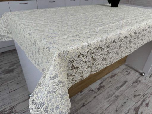 Скатерть виниловая с ажурным узором 140*220 см 1507-k-14 (1160663)