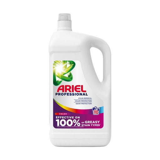 Гель для стирки Ariel Professional Colour Protect, для цветных вещей, 110 стирок, 4.95 л